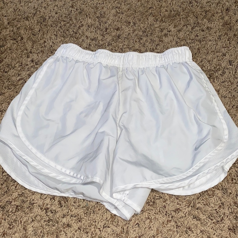 White Nike Shorts